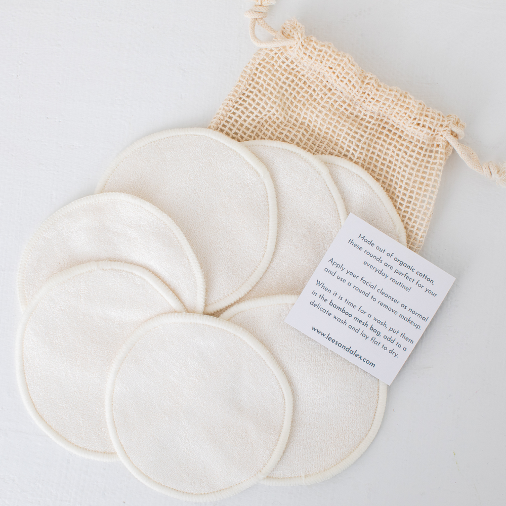 Pure organic deals reusable cotton rounds