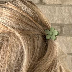 Flower Micro Mini Claw Clips