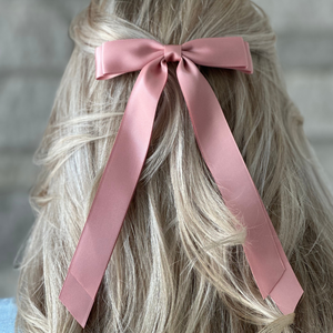 Satin Hair Bow