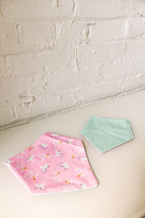 Unicorn & Teal Reversible Pet Bandana