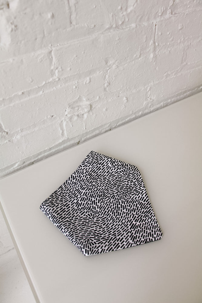 Neon Sign & Black and White Reversible Pet Bandana