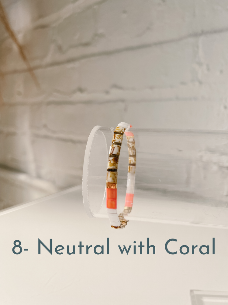 Small Chiclet Bracelets- Individuals