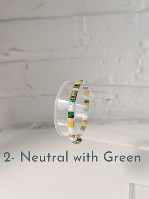 Small Chiclet Bracelets- Individuals