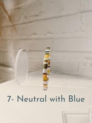 Small Chiclet Bracelets- Individuals